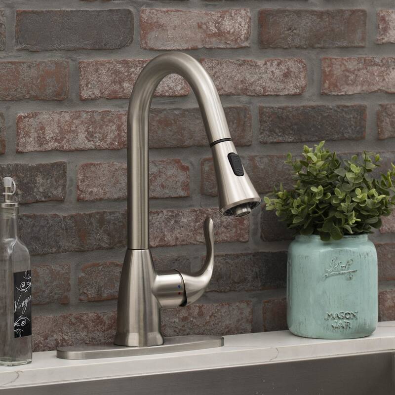 Ackland AKKFCK1HGR8401-803 FlowCurve 8" 1.8 GPM Single Hole Kitchen