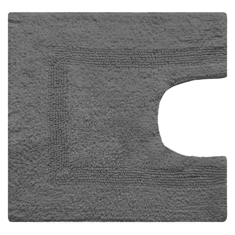 Fabstyles Soft & Absorbent Reversible Cotton Bath Rug Set of 2
