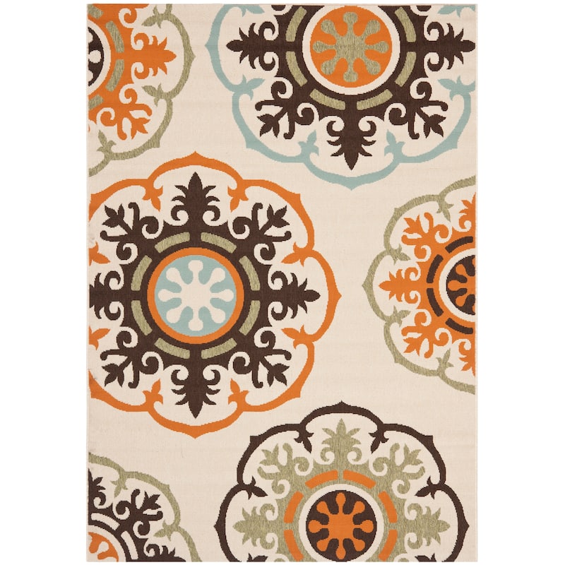 SAFAVIEH Veranda Miseta Indoor/ Outdoor Waterproof Patio Backyard Rug