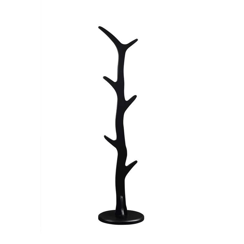 Hall Tree Coat Rack Stand, Black On Sale Bed Bath & Beyond 9305748
