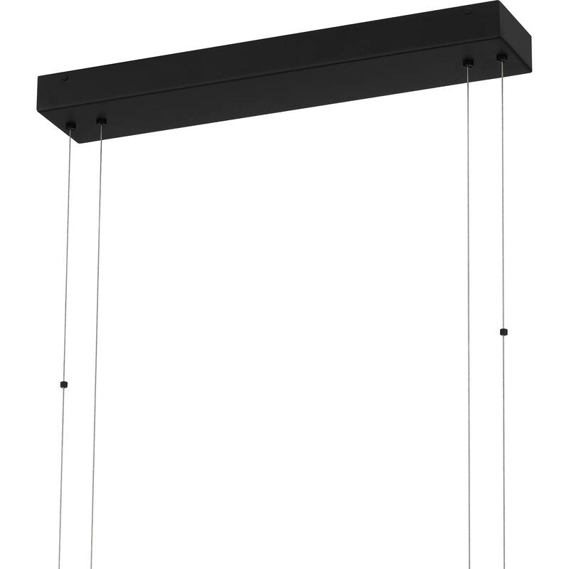 Sylvanus Integrated LED Matte Black Island Light - Matte Black