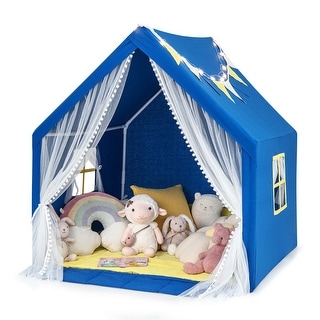 Costway Large Play Tent Kids & Toddlers Playhouse with Washable - See Details