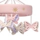 preview thumbnail 4 of 5, Lambs & Ivy Butterfly Dreams Pink/Purple Musical Baby Crib Mobile Soother Toy