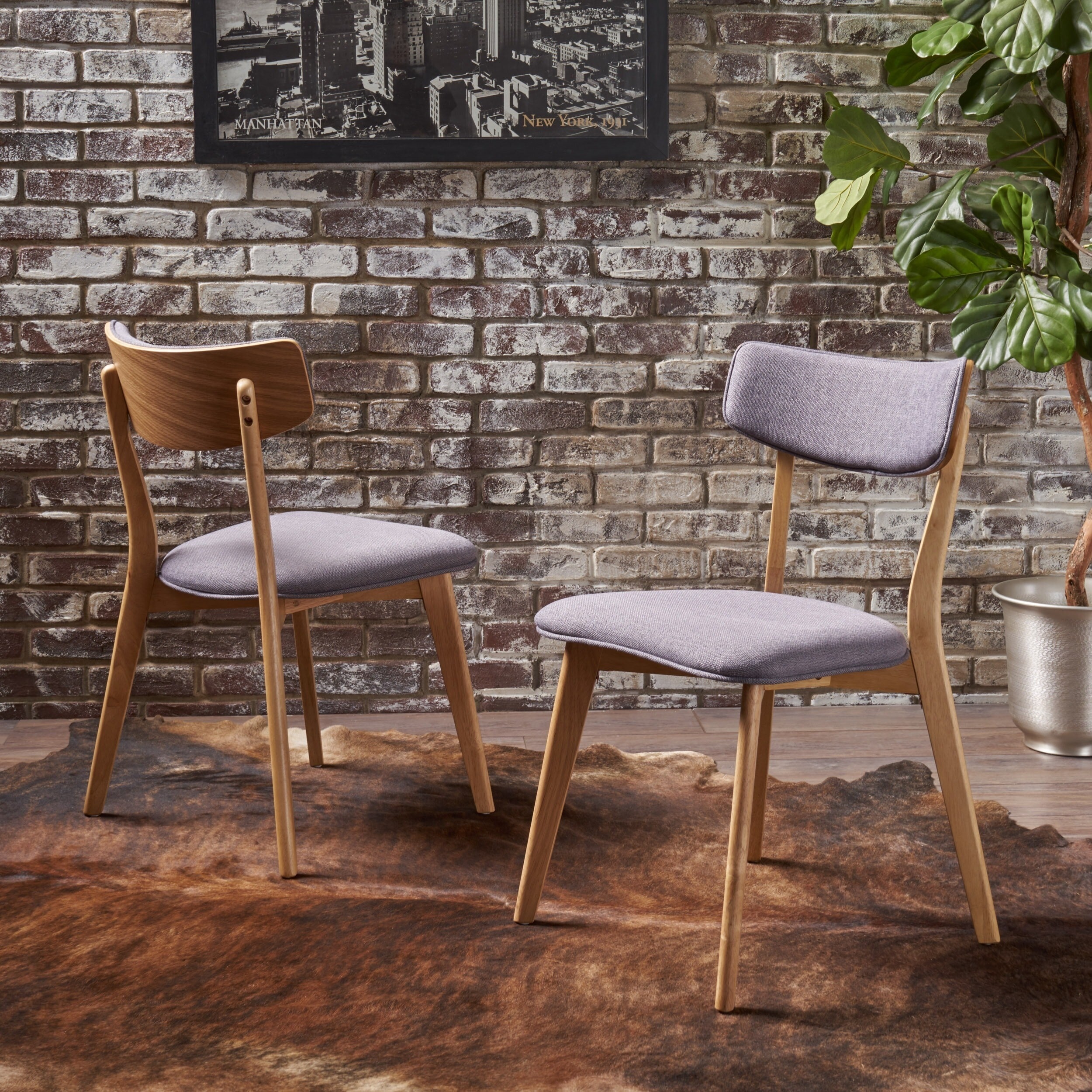 Chazz mid century dining chair clearance
