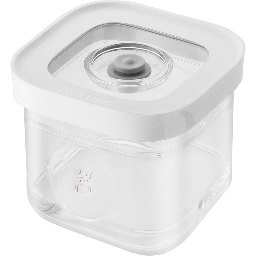 ZWILLING Fresh & Save Cube Box, Plastic, Airtight Dry Food Storage Container, Small Cube Container - Clear