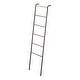 preview thumbnail 3 of 17, Yamazaki Home Leaning Storage Ladder - Two Styles, Steel, Ladder, Holds 13.2 lbs - L 9.45 x W 17.72 x H 62.99 inches