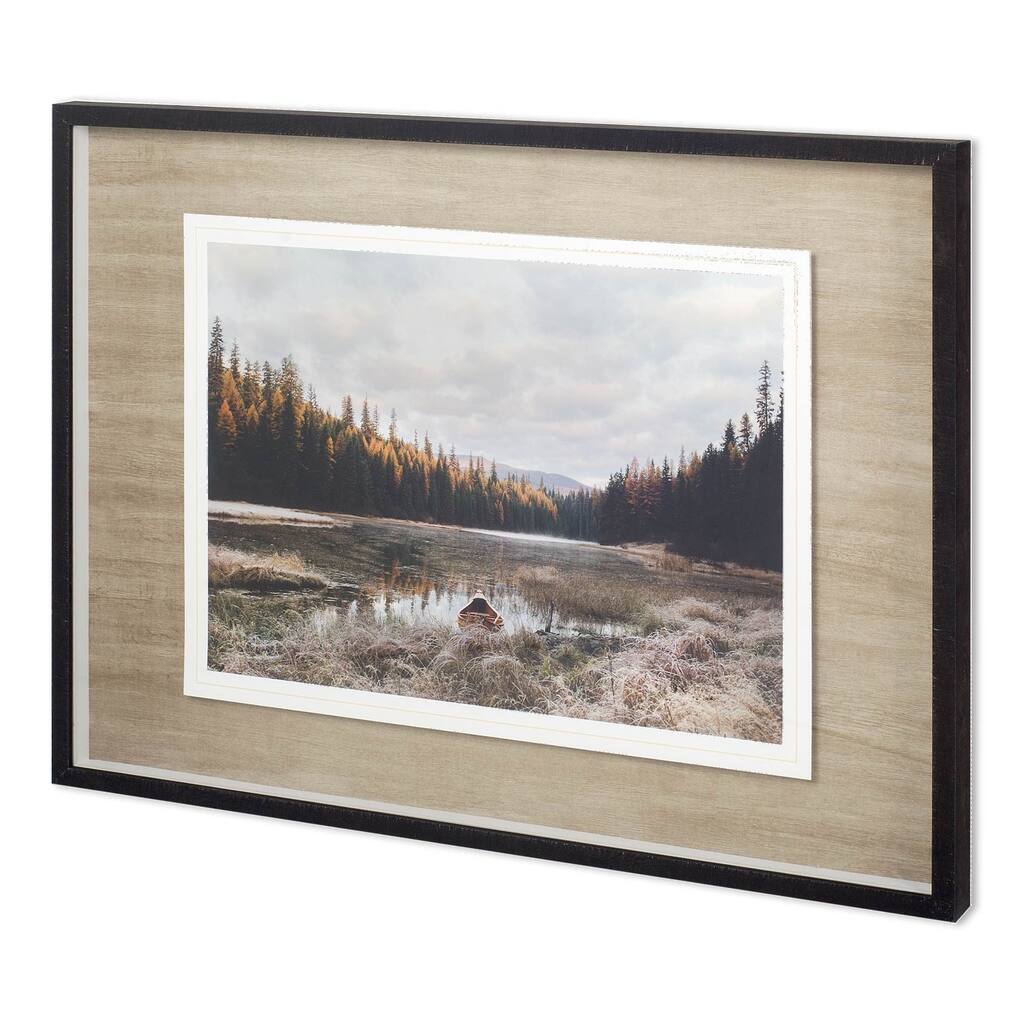 Reflecting Nature Framed Art Print
