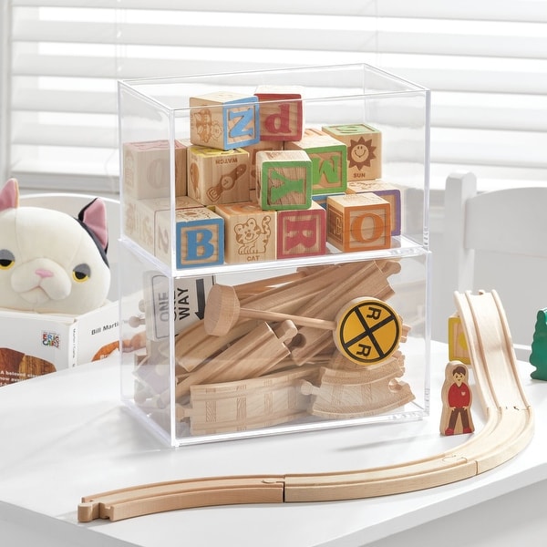 plastic toy storage organizer