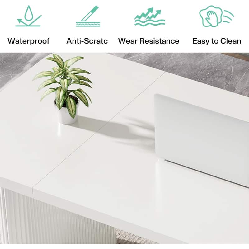 Modern Conference Table, Office Meeting Seminar Boardroom Table