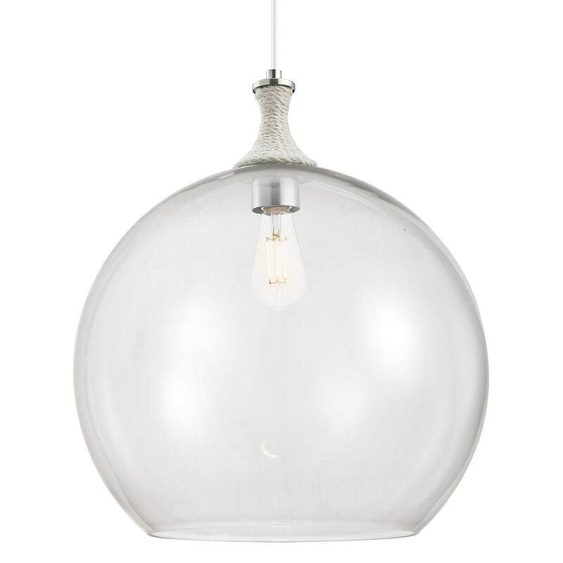 Innovations Lighting 415-1PR-G122-14 Astor 14" Wide Rope Detailed Cord - Satin Nickel