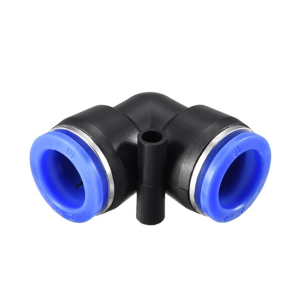 10pcs Push to Connect Fittings Tube Elbow Connect 16mm or 5/8" OD Blue