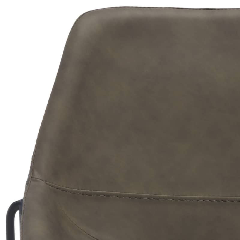 SAFAVIEH Essyllt Mid-Century Modern Counter Stool - 25" W x 22" D x 39" H - 25Wx22Dx39H