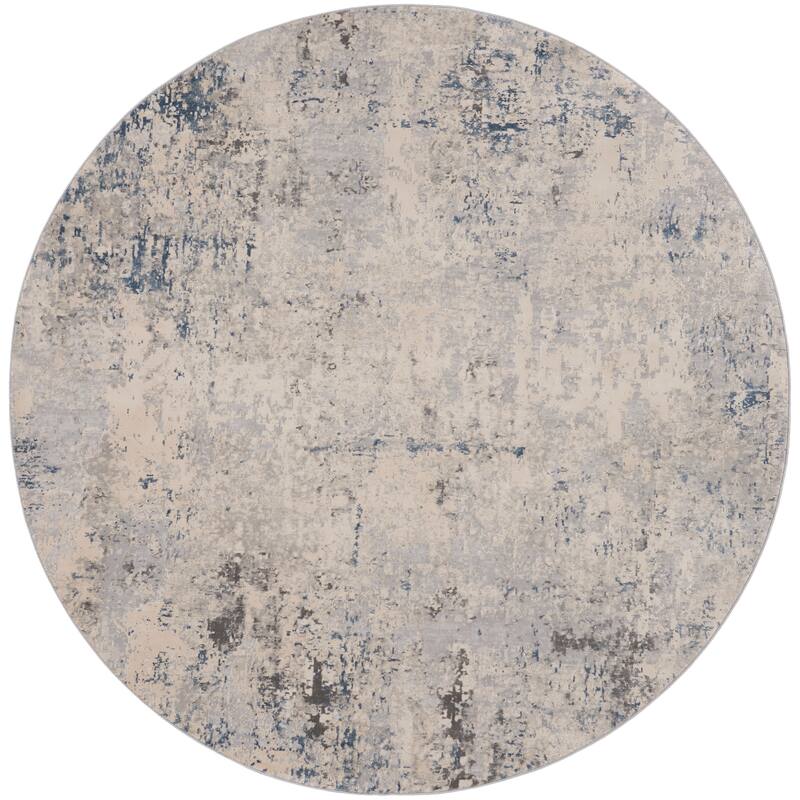 Porch & Den Meadowgrass Distressed Abstract Area Rug