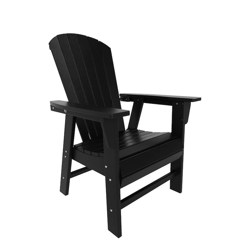 Altura 5-Piece Square Poly Eco-Friendly All Weather Outdoor Dining Set with Armchairs