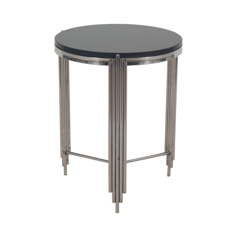 Metal Modern Stone Top Table