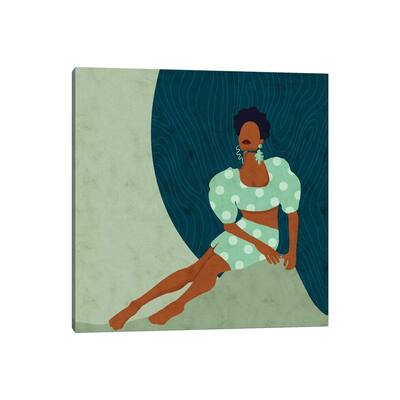 iCanvas "Ebonee Square" by Reyna Noriega Canvas Print