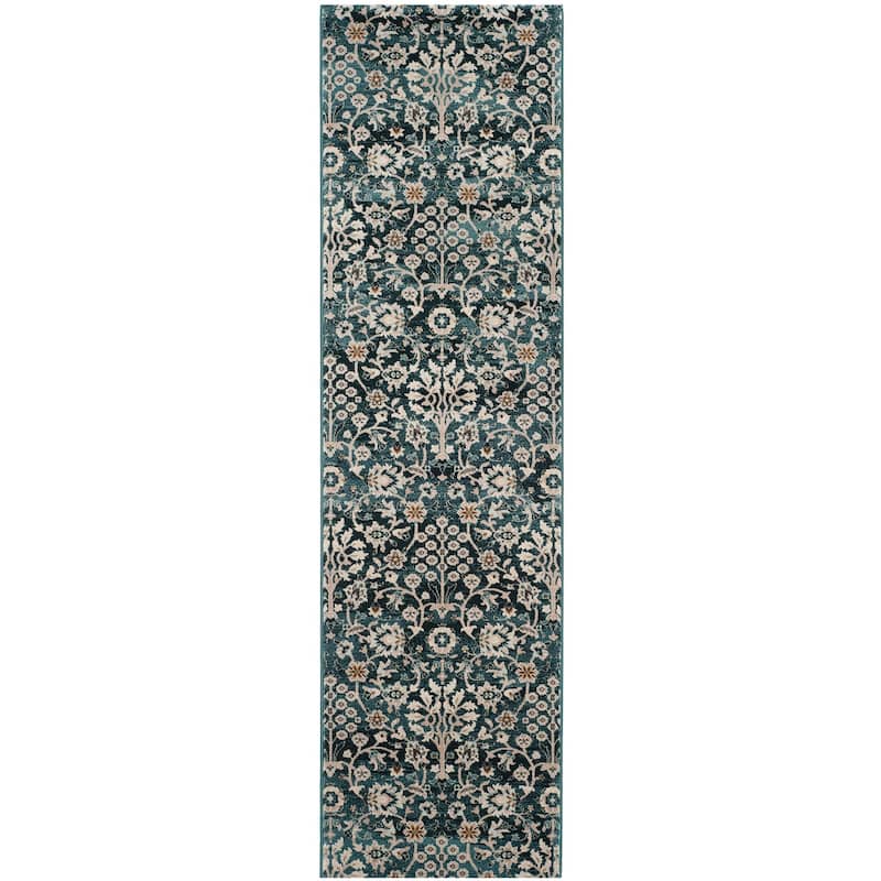 SAFAVIEH Serenity Wendel Traditional Oriental Rug with Fringe