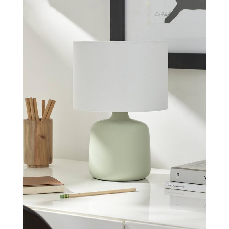 Livabliss Elio Traditional Accent Table Lamp - 13"H x 9"W x 9"D