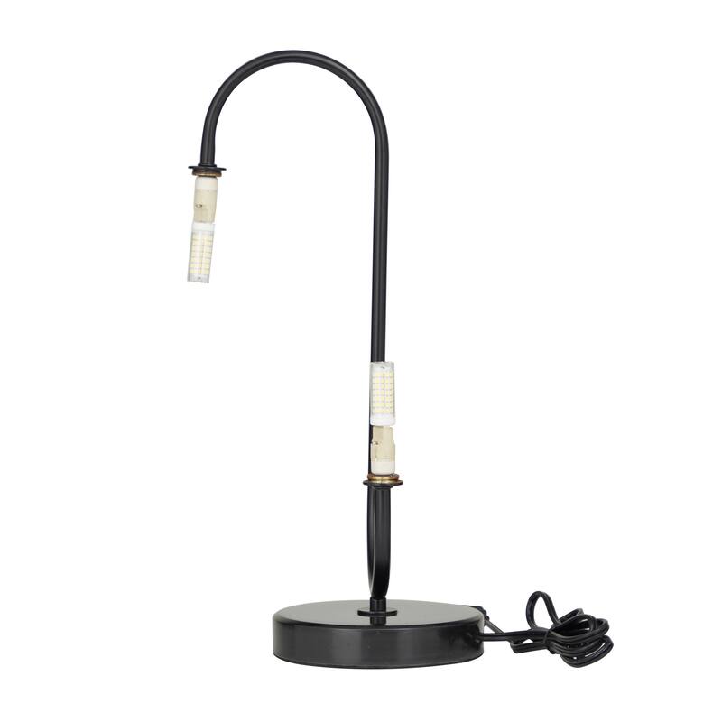Stylish Metal Orb Light Table Lamp with Marble Base - Gold, Black, Silver