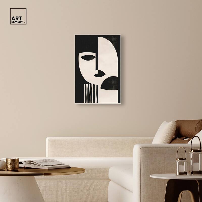 The Mask III Canvas by Art Remedy