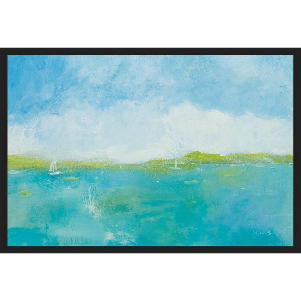 Sunny Day Crop Framed Poster
