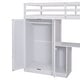 preview thumbnail 6 of 17, Versatile Twin Loft Kids Bed with Wardrobe,Stair,Desk,Drawer,Cabinet