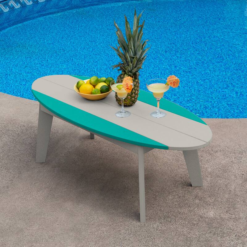 Shoreline Surfboard Outdoor Coffee Table