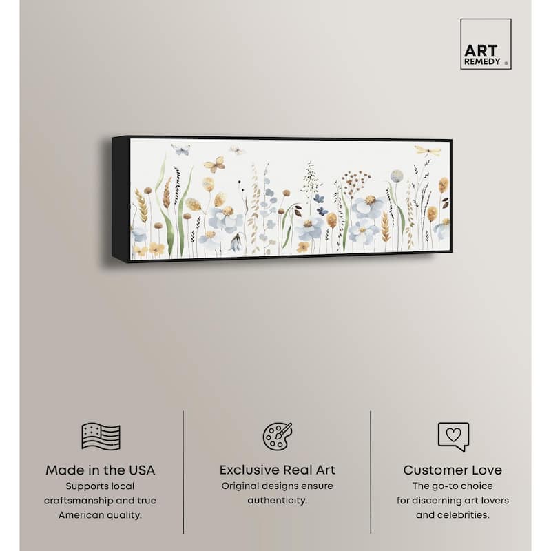 Blissful Spring Wide Panoramic Canvas by Art Remedy