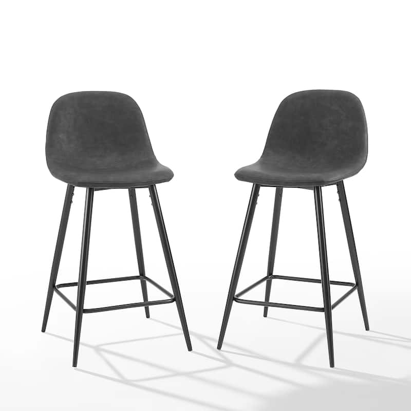 Weston 2Pc Counter Stool Set - 17.5"d x 17.63"W x 35.5"h