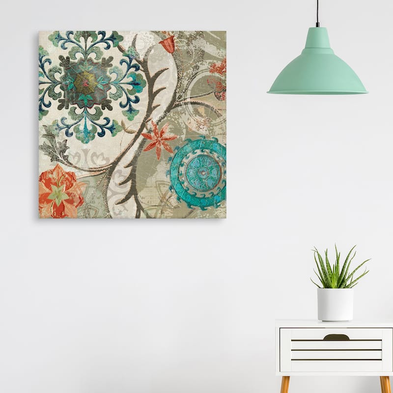 Royal Tapestry II by Carol Robinson Canvas Art Print