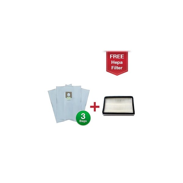 Envirocare Type Q Vacuum Bag For Kenmore A137 With Free 86889 976 471186 Hepa Filter