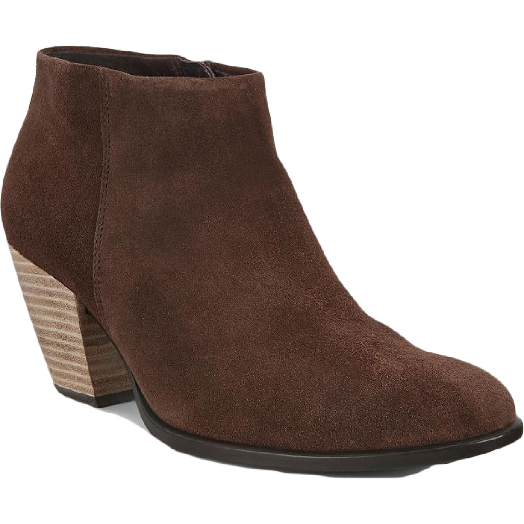 ecco suede booties