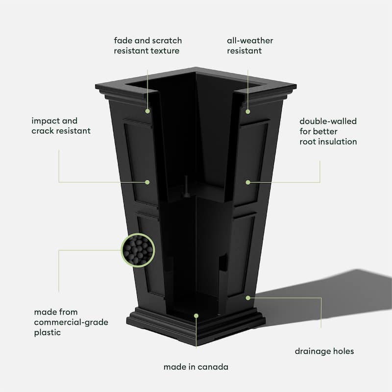 Veradek Brixton Tall 28-inch Planter