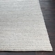 preview thumbnail 6 of 17, Omolara Handwoven Textured Stripes Flatweave Area Rug