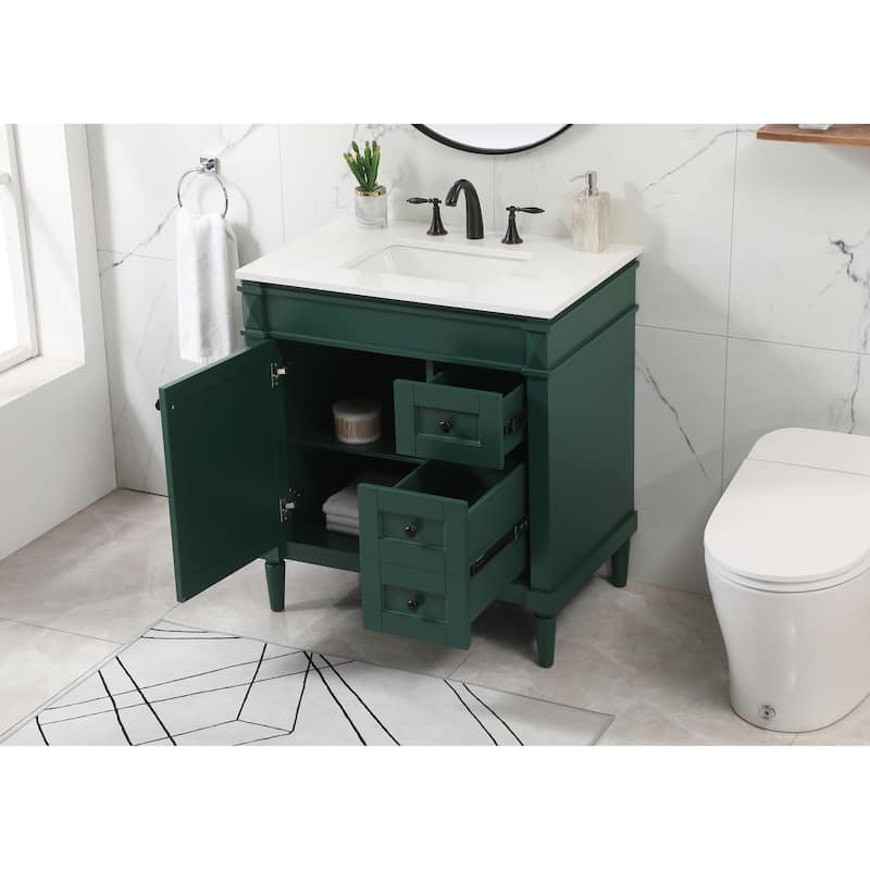 Clarity 32 - 42 Inch Single Bathroom Vanity