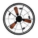 preview thumbnail 87 of 105, Caged Ceiling Fan with Light and Remote, 11.8–28 Inch Low Profile Fandelier, 6-Speed Quiet DC Motor, Black/Satin Nickel