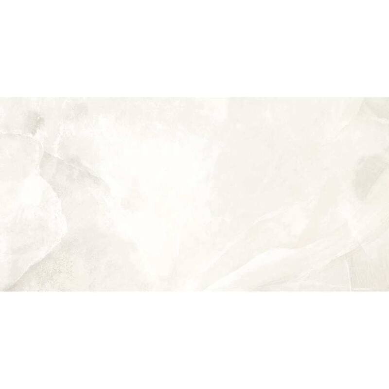 The Tile Life Geo Lust 12x24 White Porcelain Floor & Wall Tile