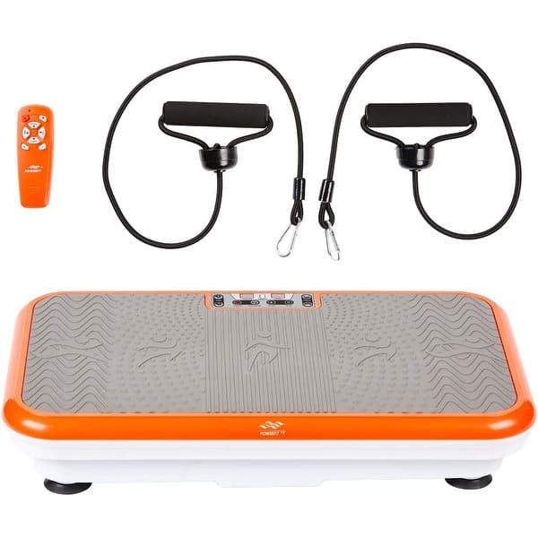 Powerfit Elite Vibration Plate Exercise Machine with Loop