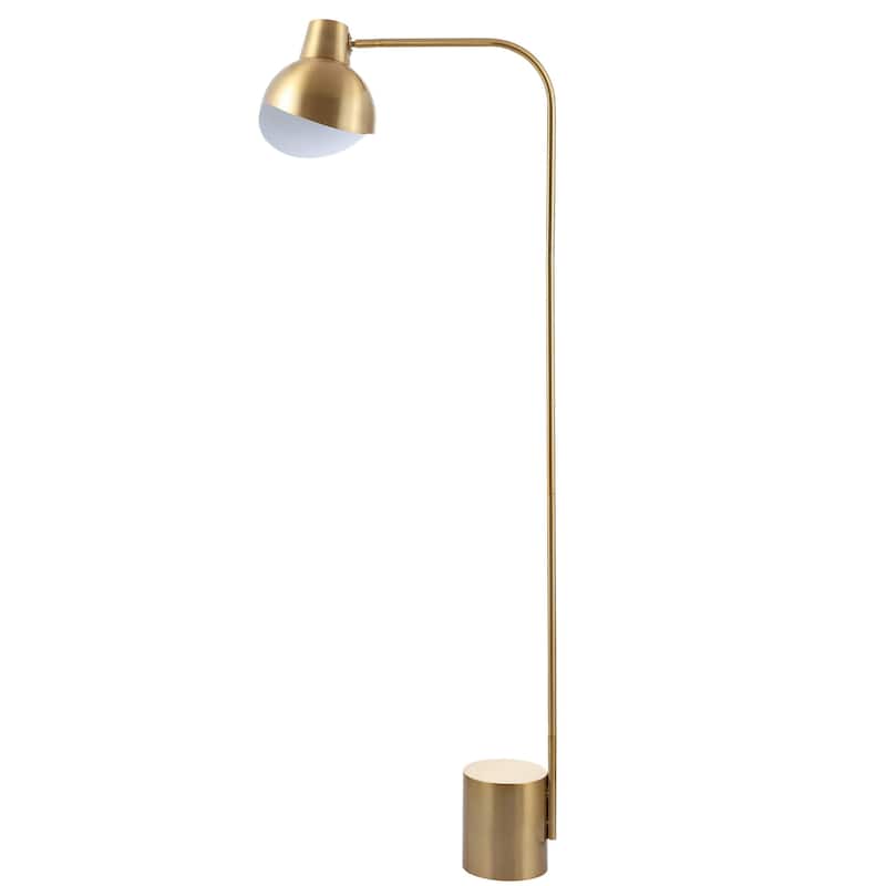 SAFAVIEH Lighting 58-inch Violetta Gold LED Floor Lamp - 20.5" x 8" x 57.5"