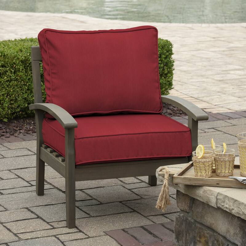 Arden Selections ProFoam Outdoor Plush Deep Seat Set
