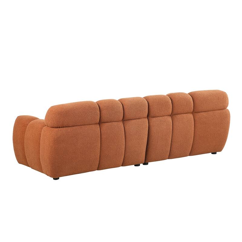 Modern ergonomic marshmallow sofa for living room