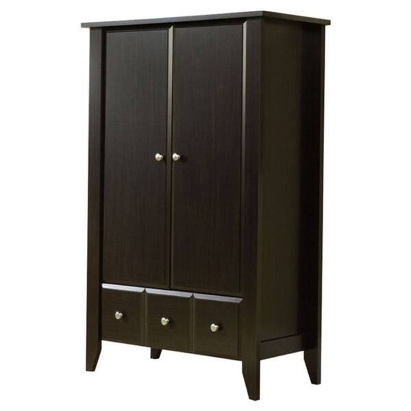 Shop 2 Door Bedroom Clothes Storage Cabinet Wardrobe Armoire In