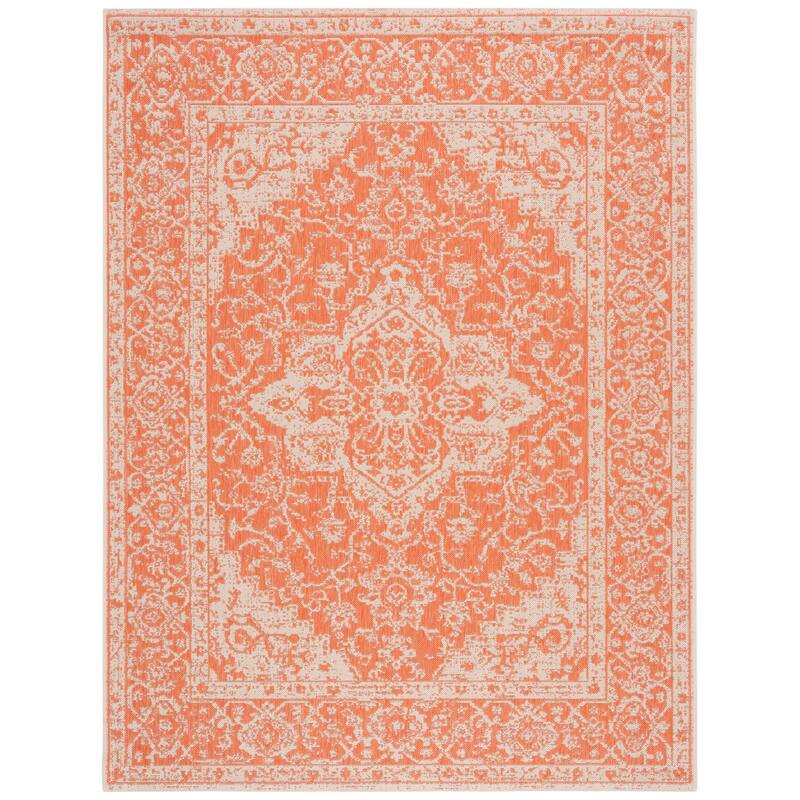 Martha Stewart Jyoti Contemporary Rug - 2PC - 5'3" x 7' - Rust/Creme