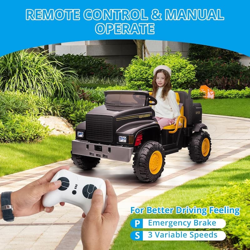 Ride On Truck for Kids 24V Ride On Car with Remote Control