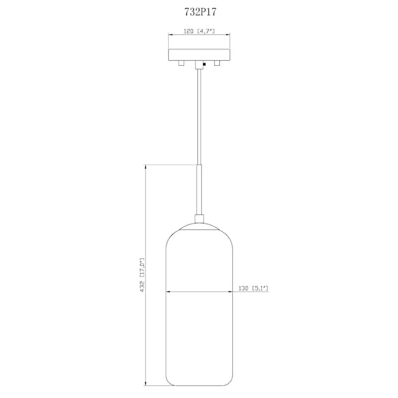 Monty 1 Light Pendant