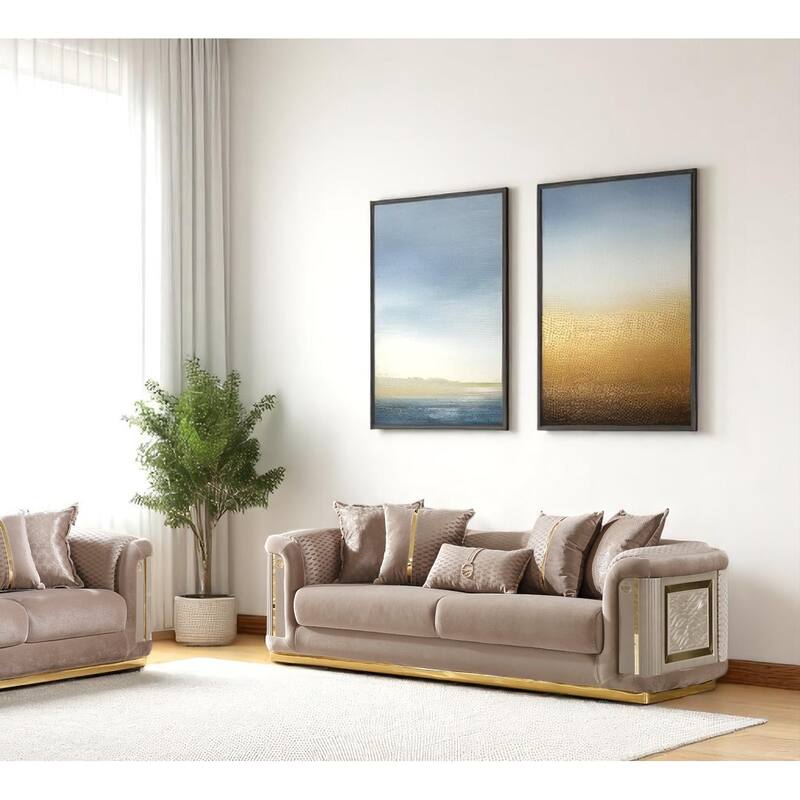 Ezel 4-piece Living room Set 2 Sofa & 2 Chair