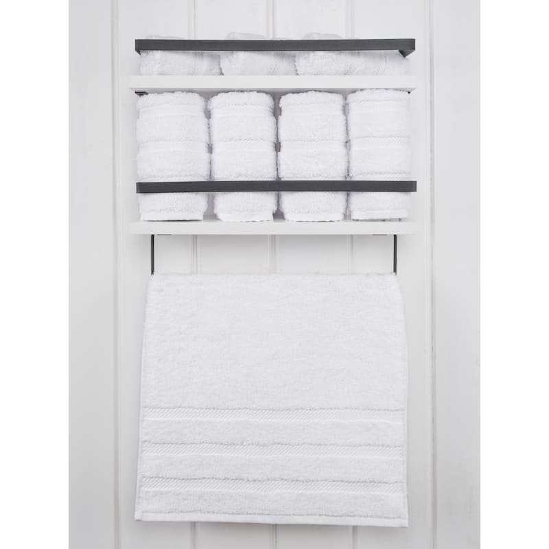 American Soft Linen 4-Piece Turkish Hand Towel Set