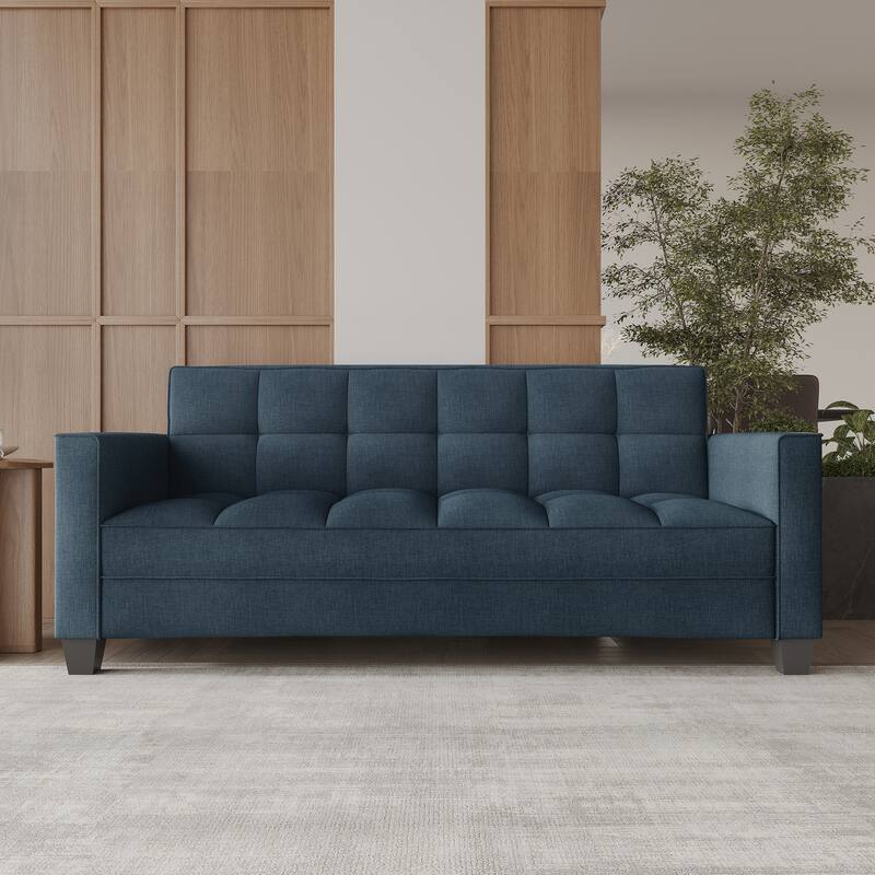 CraftPorch Chic Modern Linen Upholstered Sofa