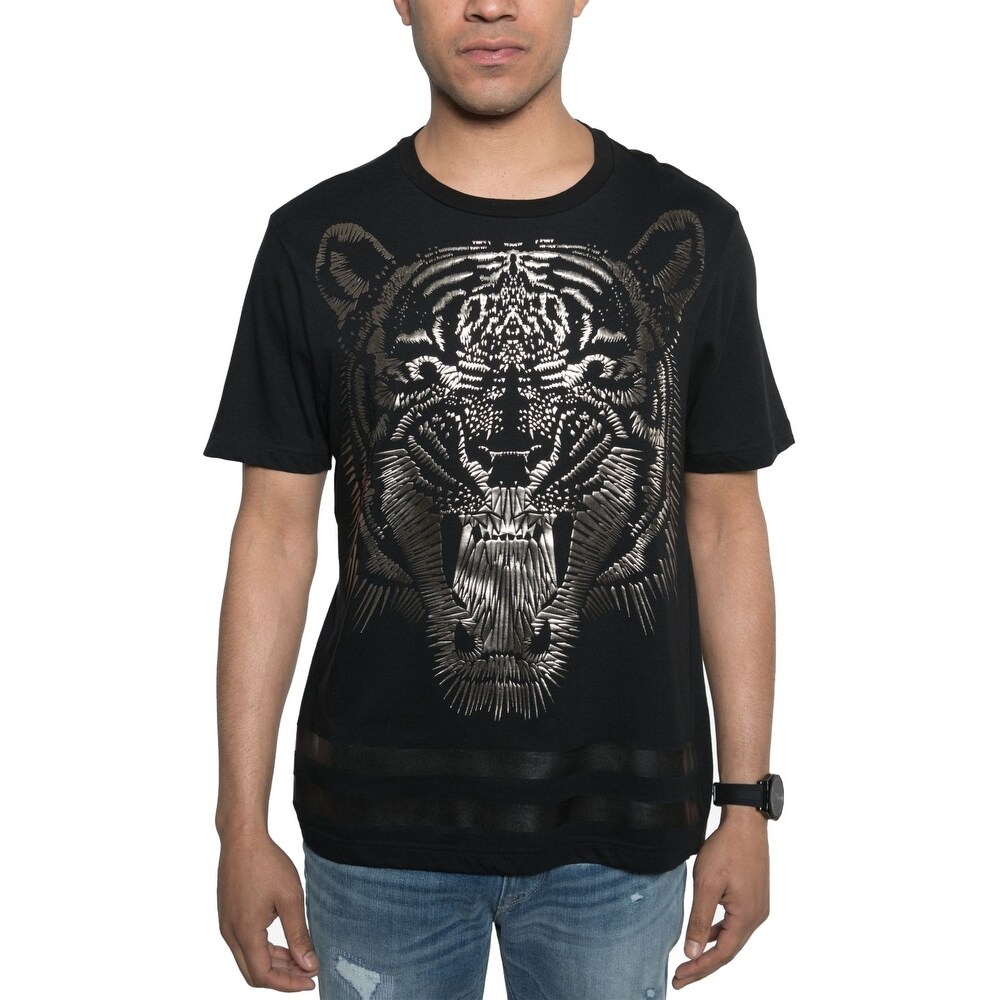 Sean John Men/'s Big /& Tall Graphic-Print Cotton T-Shirt-Sizes M-XL-2XL