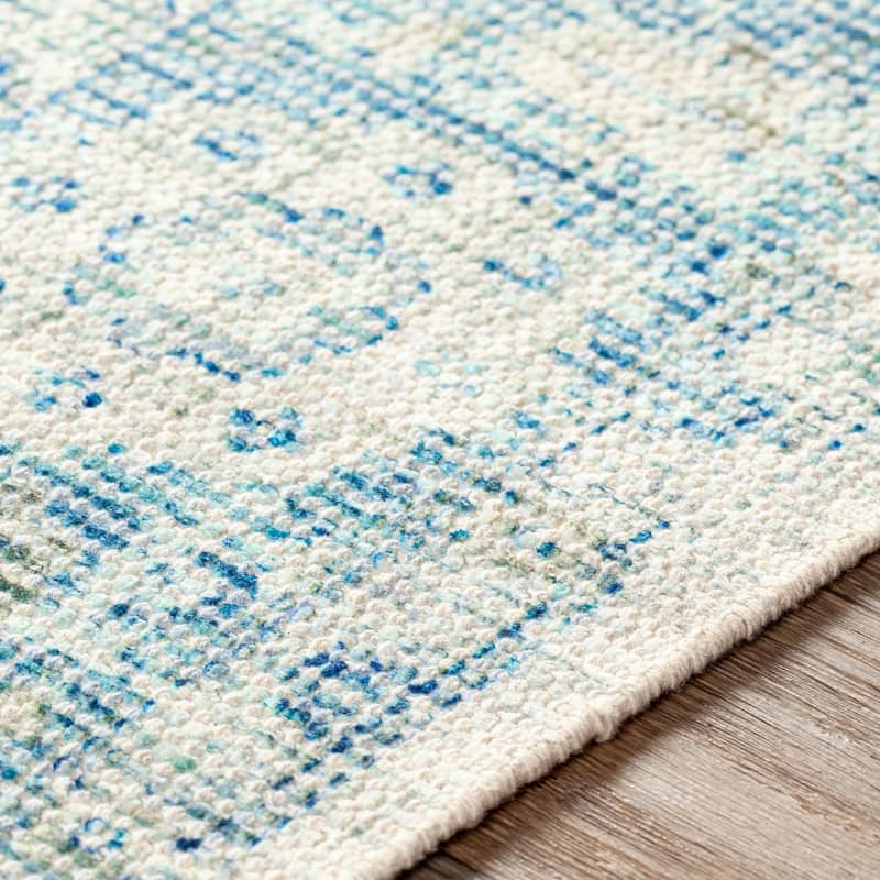 Livabliss Eliah Handmade Medallion Cotton Blend Area Rug
